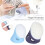 Two Silicone Thimble Sleeves for Sewing Quilting Crafting Comfortable Fit 5