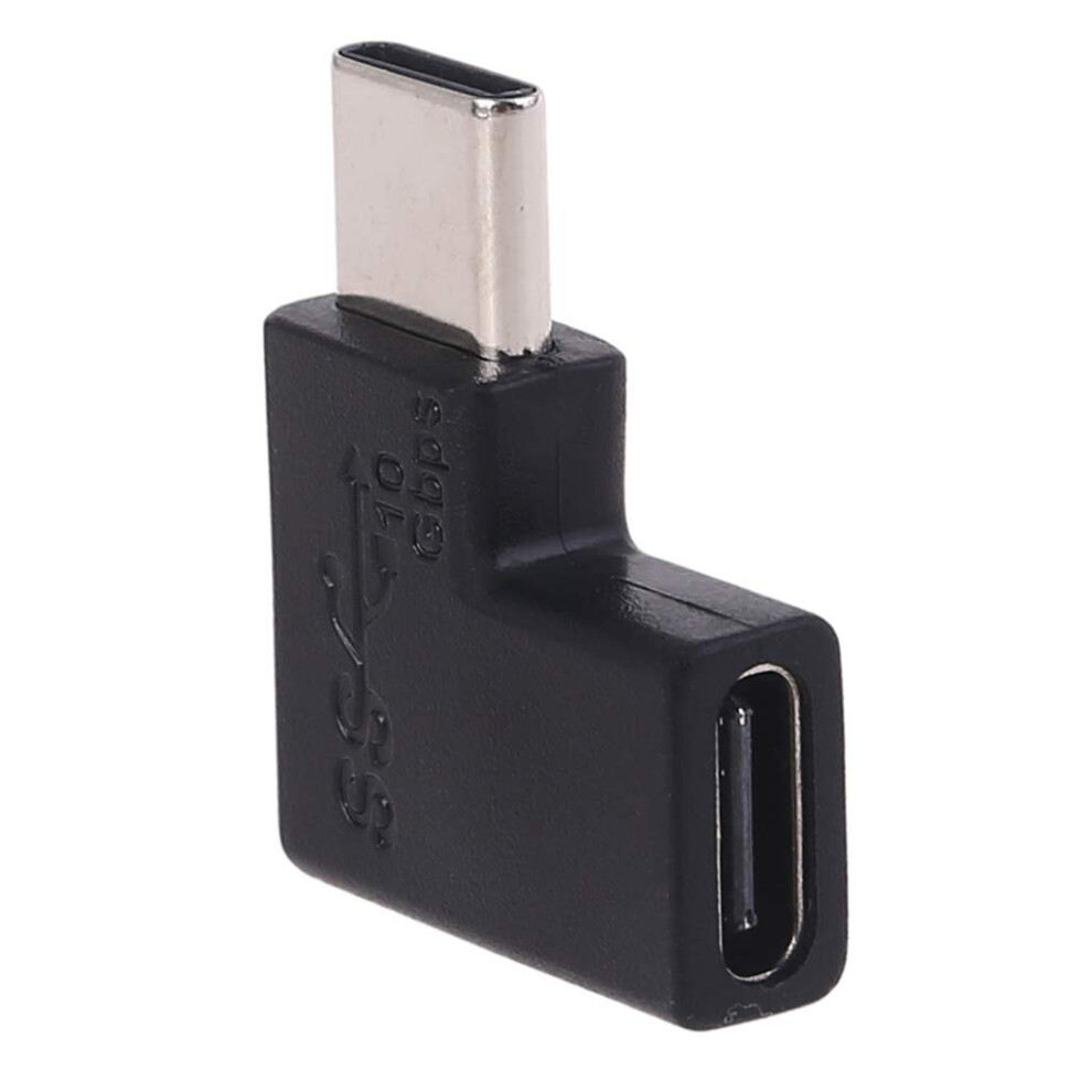 90 Degree Usb 3.1 Type C Male To Female Usb Converter Adapter For Smartphone Right Angle 9187378890769