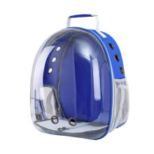 Pet Carrier Backpack with Breathable Space Capsule Window for Cats and Small Dogs, Waterproof 32x41cm