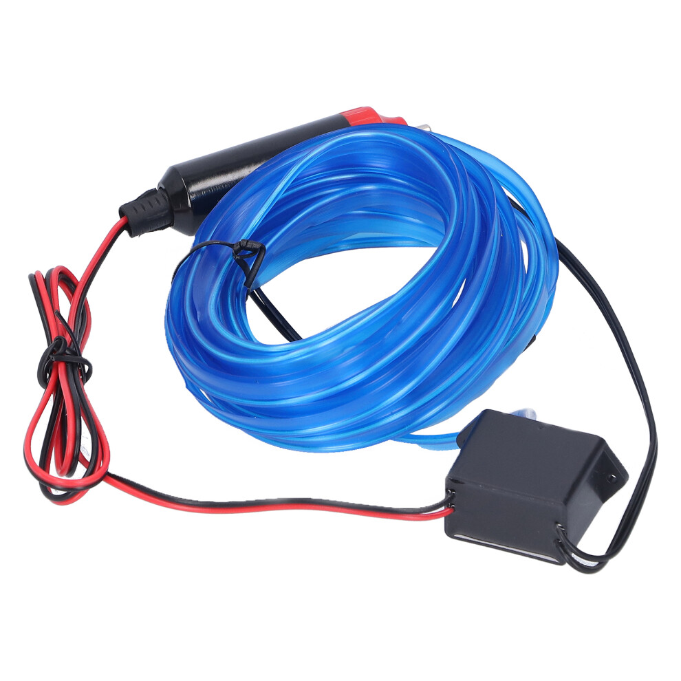 5M/16.4Ft Car Led Interior Strip Dc 12V Ambient Luminous Decor Light/Blue 8301379483916