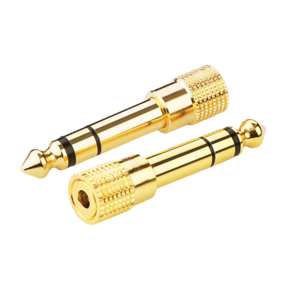 Headphone Jack Adapter 6.35Mm Male To 3.5Mm Female Jack Headphone Audio Stereo Jack Plug Adaptor Converter, Adapter For Headphones, Amplifier, Smartph 9012494700237
