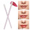 Εύκολη εφαρμογή lip gloss, απαλά κιτ εργαλείων ομορφιάς για ομαλή εφαρμογή κραγιόν 4