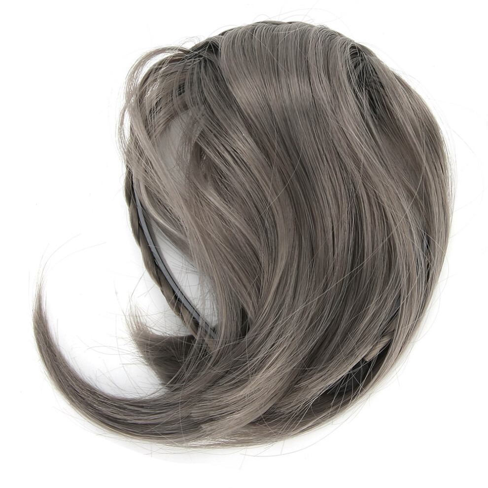 Elegant Rounded Look Faux Hair Bun, Instant Length and Volume with Secure and Comfortable Attachment, Natural Looking Synthetic Hair Extension for