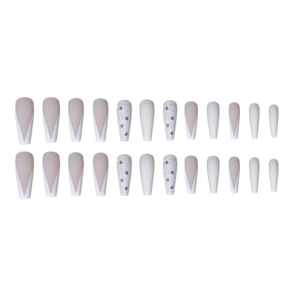Creative Nail Art Foil, Holographic Nail Foils With Super Long Fake Nails Design, Easy Transfer Stickers For Professional Manicures, Salon-Quality DI