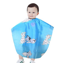 Capa de barbeiro infantil com fecho elástico no pescoço, avental antiestático para corte de cabelo com cobertura total, capa de cabeleireiro leve