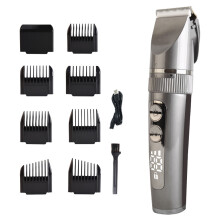 Máquina de cortar pelos para animais de estimação com motor silencioso e de alta velocidade, kit de tosa profissional seguro, máquina de cortar