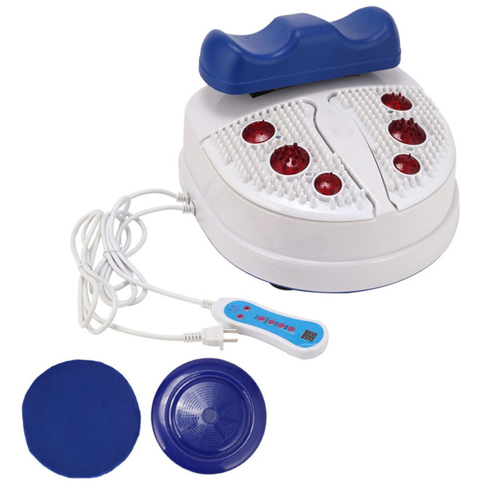 Blue Foot Massager For Circulation And Pain Relief, Passive Leg Swing Exerciser For Vitality