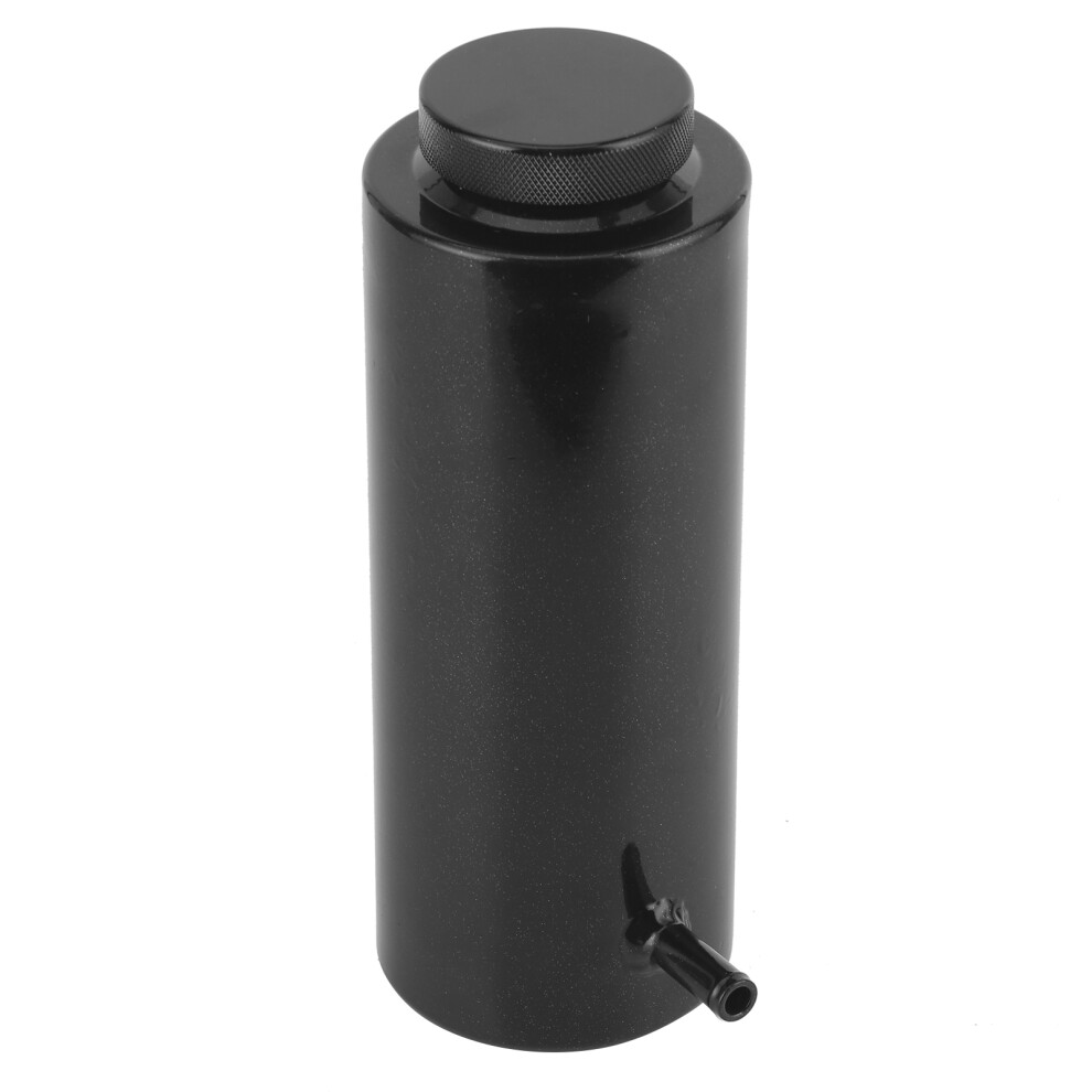 800Ml Aluminium Alloy Radiator Coolant Oil Catch Can 7.5In Black 9461379486894