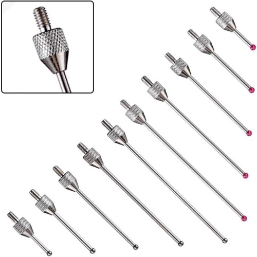 Extension Rod for Dial Indicators M2.5 Thread 30mm Length 2mm Diameter 1