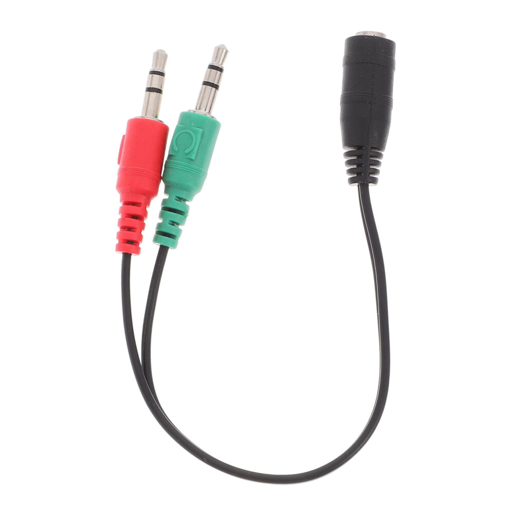 Splitter Audio Cable For Dual Adapter, Headphone Extension Cable, Wired Headphone Jack Adapter, Mic 9199774636124