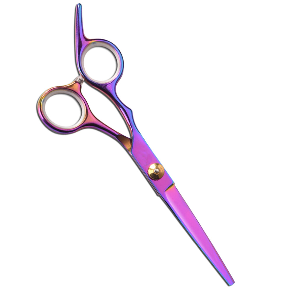 Professional Stainless Steel Handmade Razor Edge Scissors, Unique Easy-Grip Handle Design For Stylists And Home Users (6") For Halloween Parties