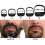 Εργαλείο περιποίησης μουστακιού Goatee για τρίχες προσώπου, πρότυπο styling μαλλιών 4