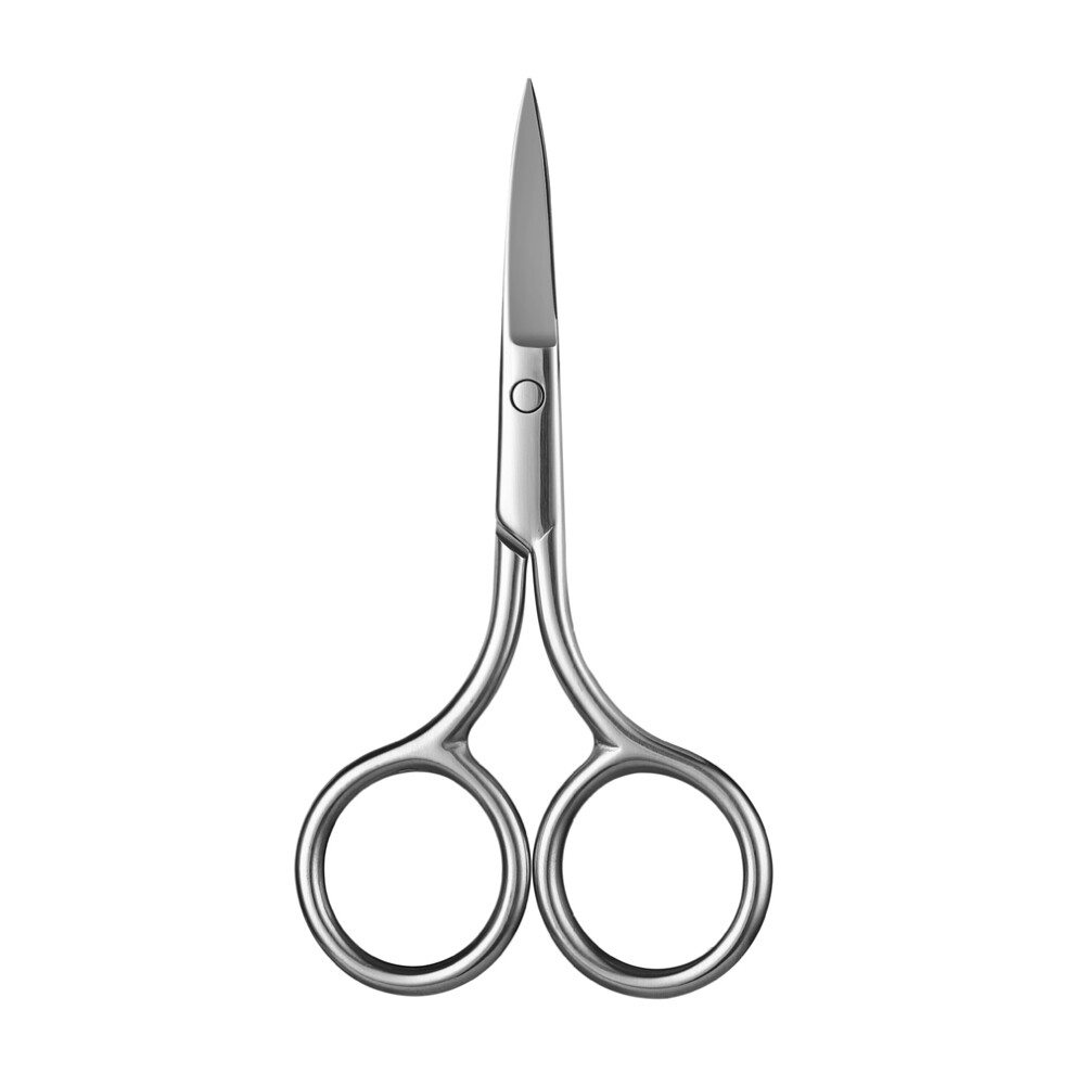 Professional Grooming Scissors, Stainless Steel Beauty Tools for Eyebrow Eyelash Trimming, Safety Snub Tipped Clippers for Precise Cutting