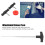 Auto-Frontscheibe Entferner Set ABS Glas Ausschnitt Kit 32cm Gewindeschneider 7