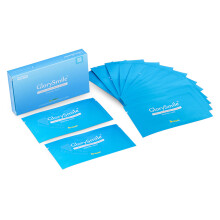 Benzi de albire a dinților Comfort Fit cu tehnologie antiderapantă, design portabil, kit de albire cu rezultate rapide, tratament cu ingrediente