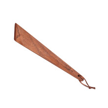 Smooth Camping Spatula Natural Wood Safe Durable Outdoor BBQ Camping Kitchen Tool
