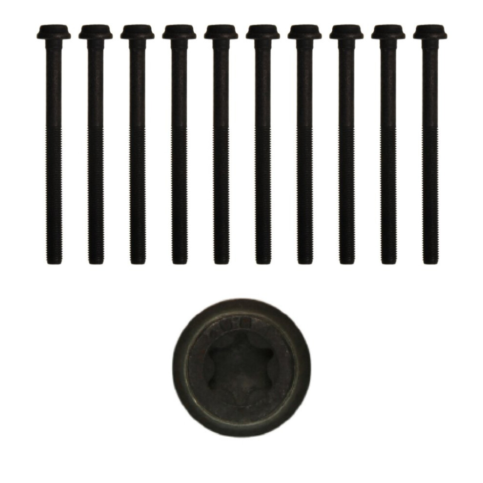 Female Torx Cylinder Head Bolt Kit 141Mm 1.5Mm Pitch Engine Head Bolts For Secure Fit 9199774637169