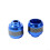 Motorcycle Front Fork Protector 2 Pack, Shock Absorbing Aluminum Guard for Universal Suspension, Blue 1