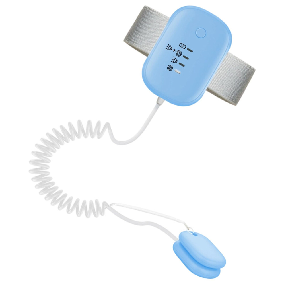 USB Rechargeable Bed Wetting Alarm with Loud Sound and Vibration for Kids and Teens