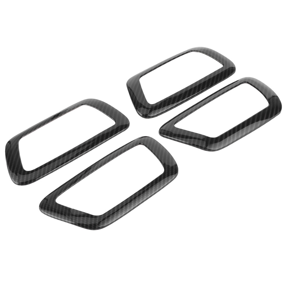 4Pcs Carbon Fiber Style Interior Door Handle Trim Fit For Tacoma 2016-2020 4941382554919