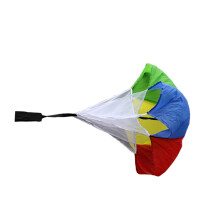 Colorful Resistance Parachute For Speed And Strength Training, Outdoor Running Equipment, Mesh Panel, Football Sprint