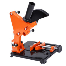 Angle Grinder Bracket Adjustable 045 Degrees Stand Clamp For 115125mm Grinders Aluminum Alloy Holder