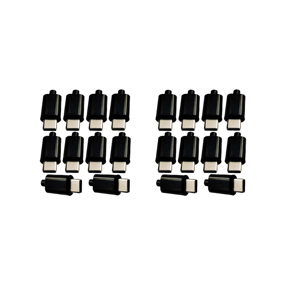 20Pcs 12V Pd/Qc Decoy Board Fast Charge Module With Shell Pd 2 3.0 Trigger Usb Type-C Male Qc4 Charge Connector Black 6033245201073