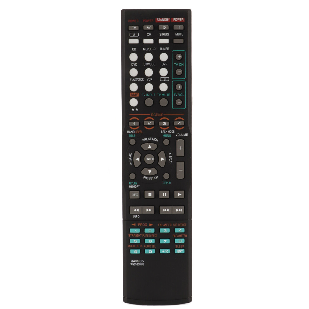 Replacement Remote Control For Home Audio, Solid Quality Perfect Replacement With All Buttons Accessible, Responsive Works Well Compatible With Av-image-OPC-PR7BRFV-NEW