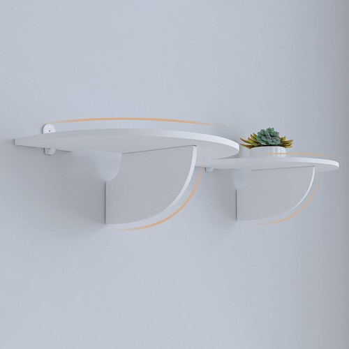 Projector Bracket Wall Mount White MultiFunction Stand For Office Or Home Use 2
