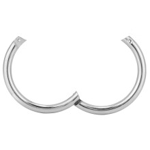 Stainless Steel Cow Nose Ring for Livestock Veterinary Care 9x9cm