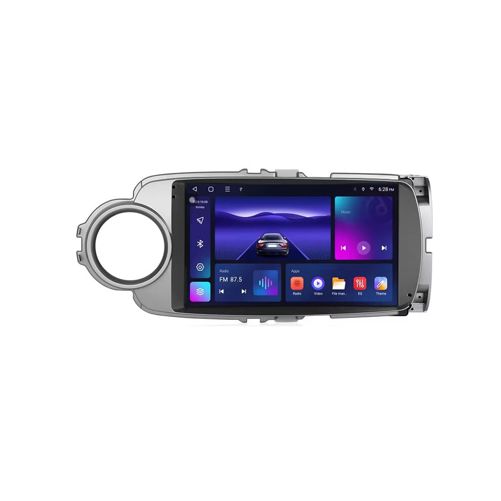 Android 15 Car Stereo For Toyota Yaris 20122017, 9 Inch Touch Screen Gps Bluetooth, Wireless Carplay Android Auto 9199774639392