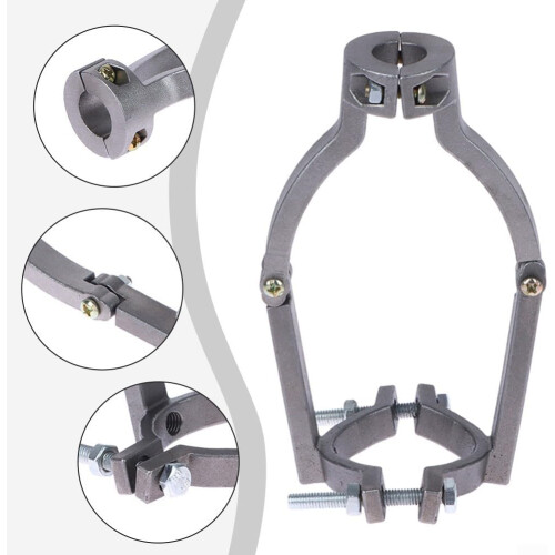 Square Hole Drilling Tool  Steel Construction, Woodworking Drill Guide, Compatible with Drills 2