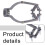 Square Hole Drilling Tool  Steel Construction, Woodworking Drill Guide, Compatible with Drills 2