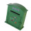 Weather Resistant Outdoor Mailbox With Foxes Artwork Iron 1