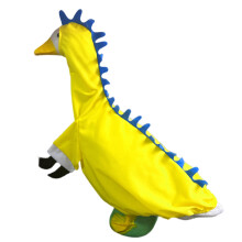 Eye Catching Dinosaur Attire Geese Costume For Cement-Yellow