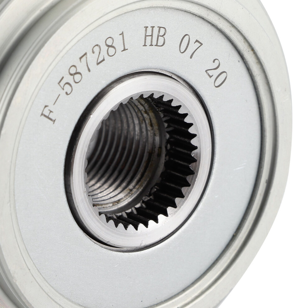 Alternator Clutch Pulley Fâ587281 For Ford Ranger 2.2 Tdci 2011-2015, Cast Iron 9461379502006