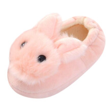 Cartoon Kids Baby Slippers For Boys Infants Toddler Soft Warm Pink UK 8.5 Child Size