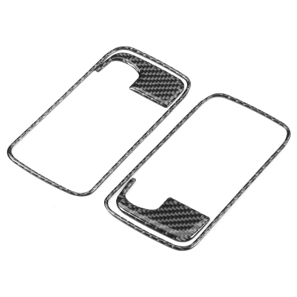 4Pcs Carbon Fiber Interior Door Handle Covers Fit Dodge Challenger 2008-2014 4301382555734