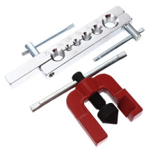 45Degree Heavy Duty Flaring Tool Refrigeration Flare Tool Eccentric Design HVAC And Garage Use Smooth Flare Capability