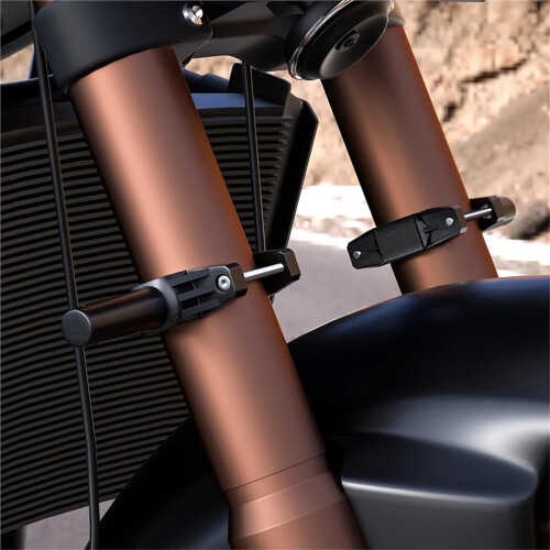 Fog Light Bracket Universal Mount For Motorcycle Modified Headlight Stand Support Extension Fixed Lamp Holder 2 Pcs 2