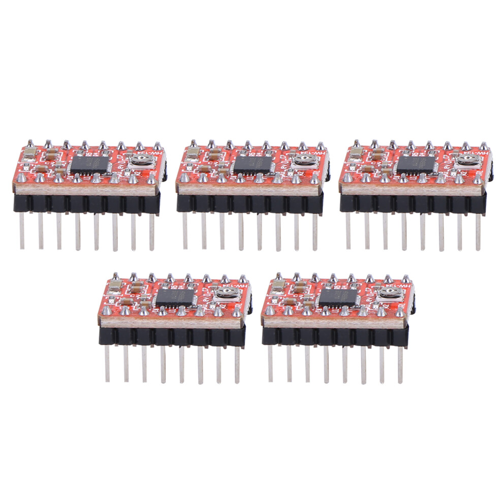5-Pack Stepper Driver Module Board For Ramps 1.4 A4988 3D Printer Parts 8741379504905