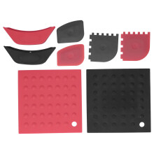 Protezioni per impugnature di pentole in silicone di alta qualità, coperture flessibili antiscivolo per manici di wok per una manipolazione sicura