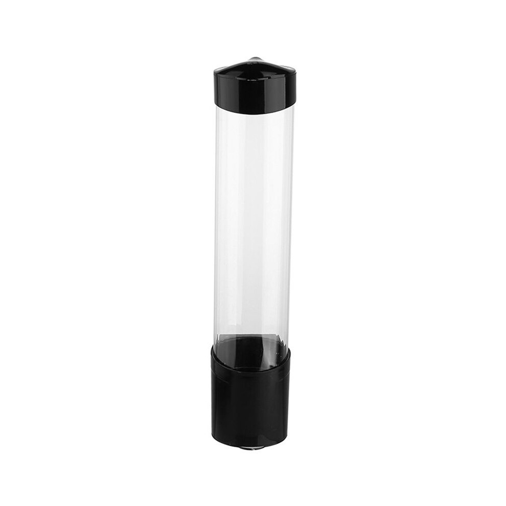 Disposable Cup Holder Wall Mounted ,Cup Dispenser, Paper Or Plastic Cup Organizer Black
