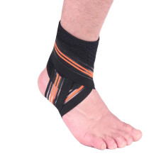 Kompresní bandáž pro muže a ženy, prodyšný materiál, úleva od podvrtnutí, ergonomický střih (1 pár) pro halloweenské párty, do
