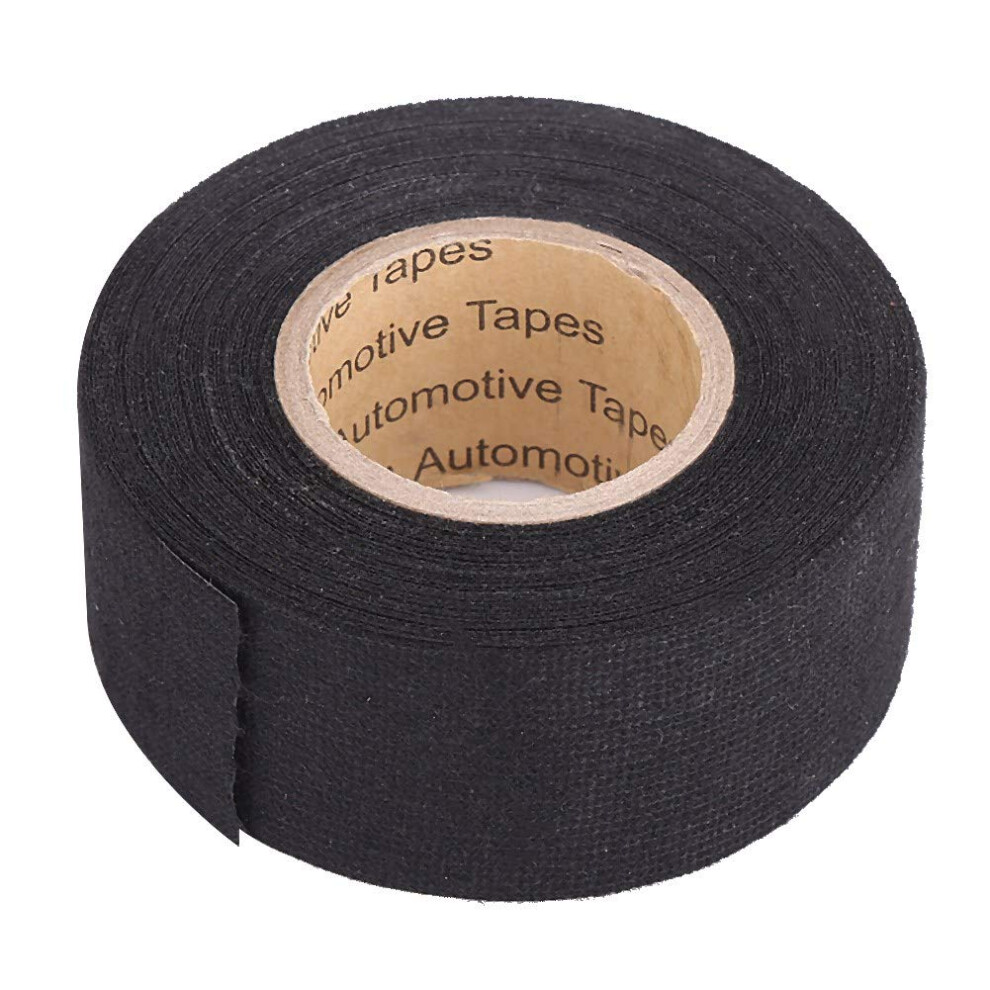 Automotive Wiring Harness Tape Self Adhesive Felt Anti Squeak Rattle 32Mm X 15M Black 9187378899175