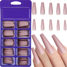 Herbruikbare wijnrode gelnagellak voor handmatige toepassing, met een langdurige en veilige volledige dekking. Deze effen, doodskistvormige