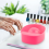 Πλαστικό μπολ Soak Off Nail Spa, φιλικό προς το δέρμα, εργαλείο μανικιούρ για 2