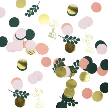 Eenvoudige montage Bladpatroon Papieren ringen Decoratieve-Baby