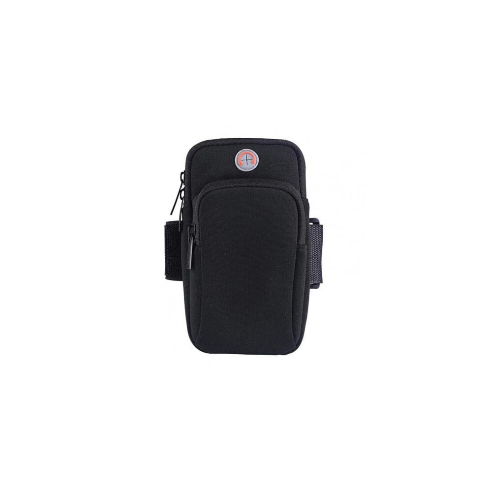 Running Armband Phone Arm Band For Iphone And Android, Stretchy Breathable Wrist Bag Pouch, Color Black 9199774645270