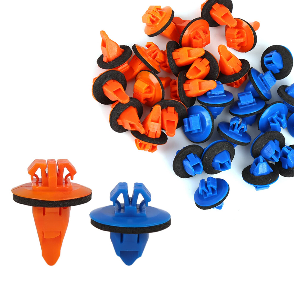 30Pcs Car Retainer Clips Bumper Clips 7549535010 7539735010 For Toyota Tacoma Rav4 Highlander 9187378899526